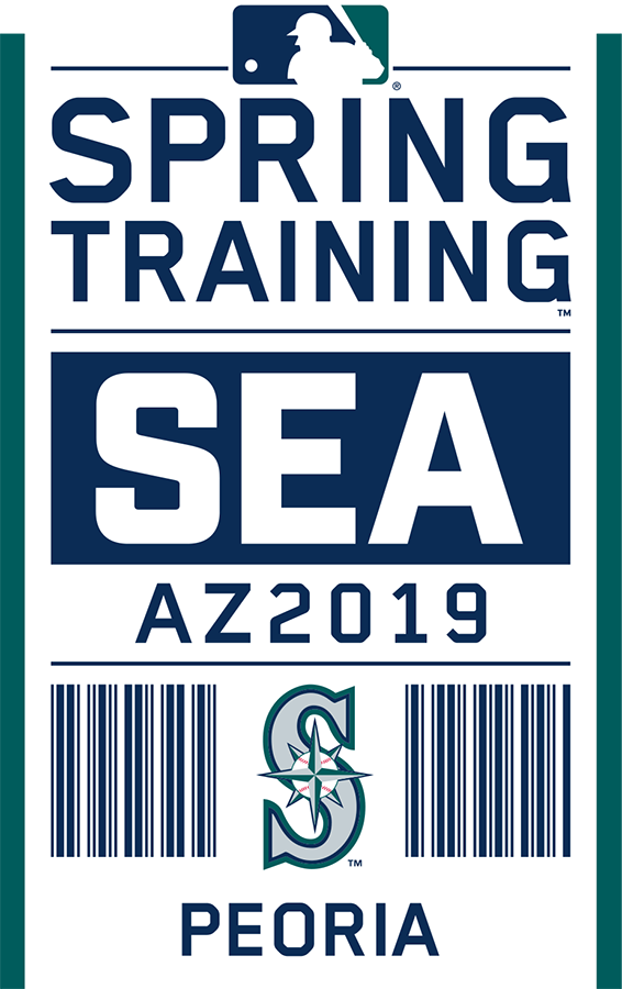 Seattle Mariners 2019 Event Logo iron on paper